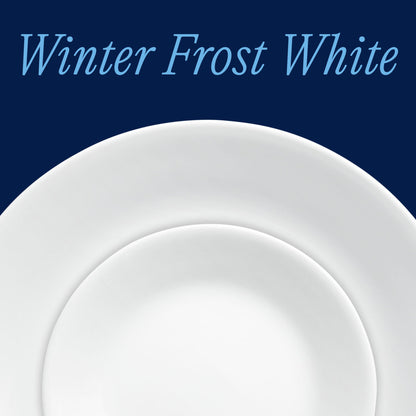 Winter Frost White 50-piece Dinnerware Set, Service for 8, EXCLUSIVE