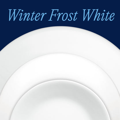 Shimmering White 32-piece Dinnerware Set, Service for 8