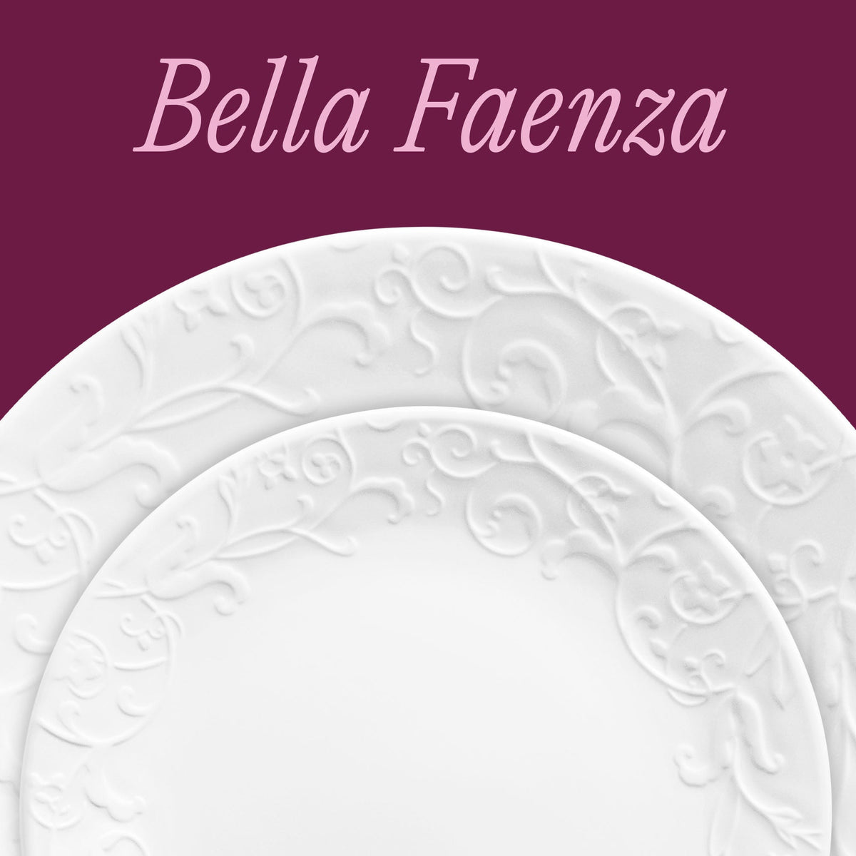Bella Faenza 18-piece Dinnerware Set, Service for 6