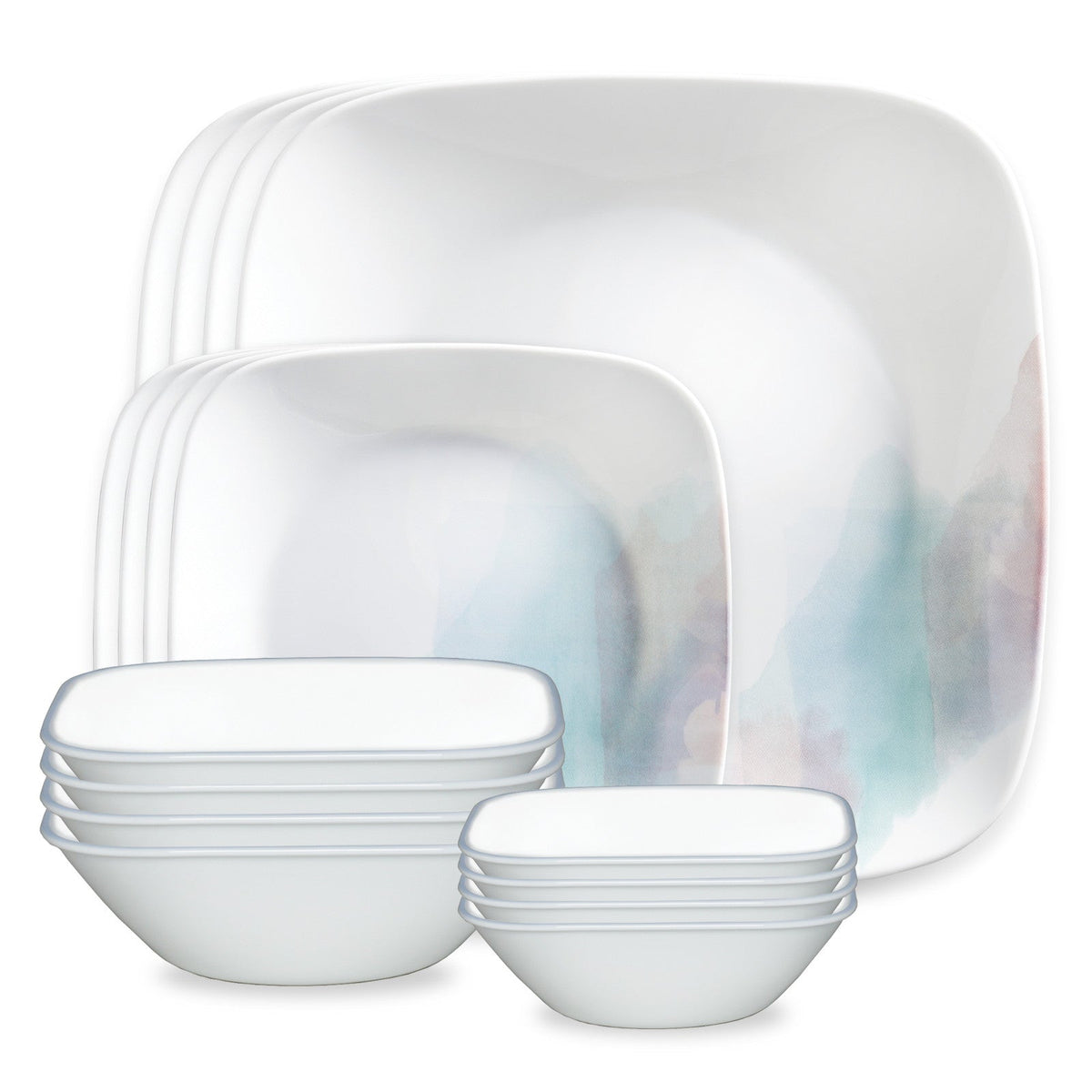 Aquarello 16-piece Dinnerware Set, Service for 4