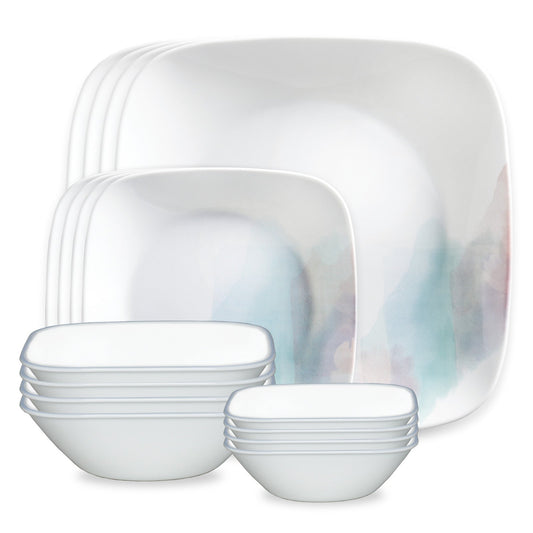 Aquarello 16-piece Dinnerware Set, Service for 4