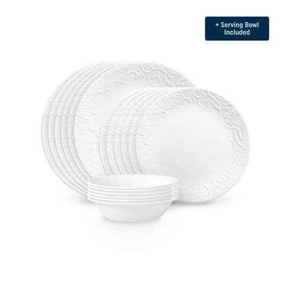 Bella Faenza Dinnerware Set – Service for 6 + Serving Bowl