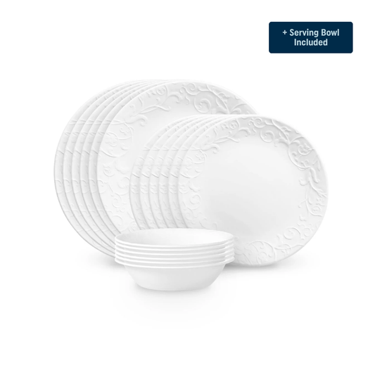 Bella Faenza Dinnerware Set – Service for 6 + Serving Bowl